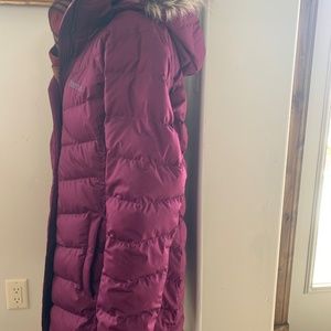 Marmot XL 600 down fill long coat
